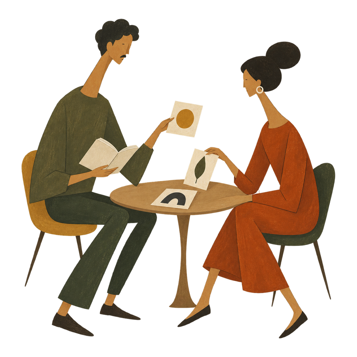 People bring different ideas to a table